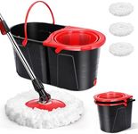 Gadhra 360° Spin Mop and Bucket wit