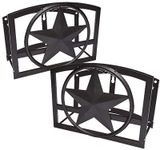 Panacea 84015 Star Hose Holders, Black, Pack of 2