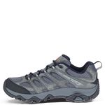 Merrell Men's Moab 3 Waterproof Hiking Shoe, Granite, 14 Wide