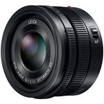 Panasonic H-X015-K Monofocal Wide Angle Lens for Micro Four Thirds Leica DG SUMMILUX 15mm/F1.7 ASPH. Black