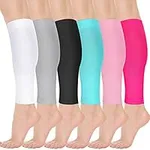 6 Pairs Calf Compression Sleeve Wom