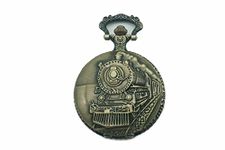 North American Railroad Approved, Railway Regulation Standard, Train Pocket Watch 150th Canada # 1 Steam Engine