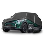 Waterproof Car Cover for Mini Cooper/Cooper S 2-Doors.2002-2024 All Weather 6 Layers Full Car Cover with Storage Bag