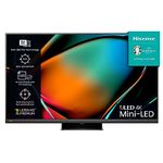 Hisense 65 Inch ULED Mini-LED PRO TV 65U8KQTUK - 2.1.2 Muti-Channel Surround, Quantum Dot Colour, 144Hz VRR, Dolby Vision IQ, VIDAA U7, and Youtube, Freeview Play, Netflix and Disney+ (2023 Model)