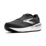 Brooks Women’s Ariel GTS 24 Supportive Running & Walking Shoe - Ebony/Black/White - 9 Wide