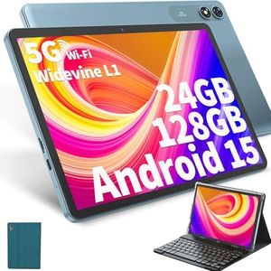 HISORL Android 15 Tablet 10 Inch 24GB 128GB