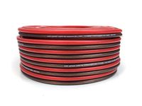 KnuKonceptz Kord Speaker Kable 14 Gauge Oxygen Free Copper Speaker Cable - Red/Black