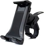 DHYSTAR Universal Tablet Cell Phone Mount Holder Stand for Stationary Gym Exercise Spin Bike, Spinning Bicycle, Treadmill, Elliptical,360 Rotation Adjustable, Black