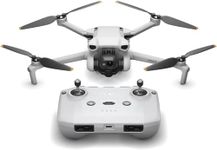 DJI Mini 3 – Lightweight and Foldable Mini Camera Drone with 4K HDR Video, 38-min Flight Time, True Vertical Shooting, and Intelligent Features