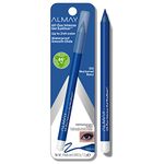 Almay All-Day Intense Gel Eyeliner, Longlasting, Waterproof, Fade-Proof Creamy High-Performing Easy-to-Sharpen Liner Pencil, 120 Nocturnal Navy, 0.045 Oz/ 1.3g