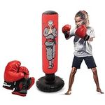 Inflatable Kids Punching Bag with B