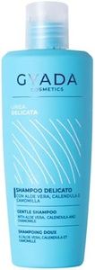GYADA COSMETICS, Shampoo Ultradelicato, ad Azione Lenitiva, per Cuti Sensibili e Lavaggi Frequenti, a Base di Aloe Vera, Camomilla e Calendula, 250ml