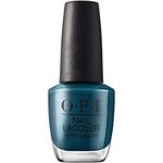 OPI Nail Lacquer, Drama at La Scala, Blue Nail Polish, Milan Collection, 0.5 fl oz