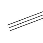 MECCANIXITY Carbon Fiber Rod, 1.5mm x 300mm for RC Plane DIY Tool Wing Tube Quadcopter Arm, Pack of 3