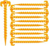 MotBach 10 Pieces 7.9 Inch Orange C