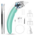 Ear-Wax-Vacuum Ear Water Remover Kit, 5 Levels Electric Ear Vacuum Wax Remover USB Charge Ear Suction Ear Wax Removal Soft Earwax Removal Kit Ear Wax Suction Vacuum Ear Suction Vacuum For Adults