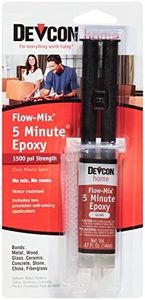 Devcon (20445-6PK) Flow-Mix 5-Minute Epoxy - 14 ml Syringe (Pack of 6)