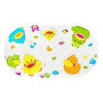 OTHWAY Baby Bathtub Mat Non Slip, Children's Bath Mat Anti Mould Baby Bath Mat Safety Toddlers and Nippers Bathroom Shower Mats with Suction Cups, Kids Bathtub Mat 39 x 69cm (Cute duck)