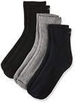 Jockey Men Ankle Length Cotton Nylon Socks (Pack of 3) (7036-0310- Assorted FREE SIZE Multi Colour)