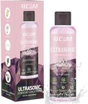 Ultrasonic Jewelry Cleaning Solution, Great for Use in All Ultrasound Machines, Eyeglass and Rings, Effective Solution for Cleaning Gold, Silver, Platinum, Diamonds, and Watch, 8.5 oz/250 ml,Pink