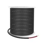 AOTOINK 100FT/30M 22 Gauge 2 Conductor 22AWG Electrical Wire Stranded PVC Tinned Copper Cord Flexible Low Voltage LED Cable for LED Strips Lamps Lighting Automotive