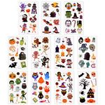 KUUQA 400 Pcs Halloween Temporary Tattoo Cartoon Sticker Tattoo for Kids Boys Girls Halloween Party Supplies