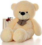 OS Retail Spongy 4 Feet Large Cute Teddy Bear for Kids & Girls for Birthday/Anniversary/Valentine 121 CM (Cream)