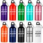 Sabary 10 Pcs Employee Appreciation Gifts Thank You Water Bottle Staff Coworker Gifts Teacher Nurse Lightweight Reusable Leak Proof Sports Water Bottle(20 oz)