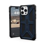 Urban Armor Gear TPU+PC Uag Case, Monarch Rugged Lightweight Premium Protective Case/Cover Designed For Iphone 14 Pro Max (6.7-Inch) (2022), Wireless Charging Compatible - Mallard, Black