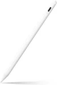 Stylus Pen for iPad 9th&10th Generation-2X Fast Charge Active Pencil Compatible with 2018-2024 Apple iPad Pro 11"/12.9"/M4, iPad Air 3/4/5/M2, iPad 6-10, iPad Mini 5/6 Gen-White