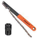 Oumers Chain Whip Tool, Upgrade Rotor Lockring Removal Wrench with Cassette/Bicycle Flywheel Chain Sprocket Remover Tool Pack