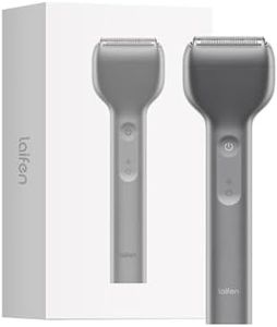 Laifen T1 Pro 1-Blade Electric Shaver - Stubble Edition, Gentle Daily Shaver for Short and Sparse Beard, 12,000 Cuts/Min, 120-Min Runtime, Wet & Dry Razor, IPX7 Waterproof (Space Gray)