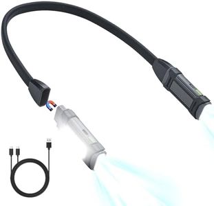 Durapower Neck Light Machine, Book Light Neck Light for Reading, Flexible Around Neck Flashlight for Work Craft,Grill,Repairing,Camping and Emergency