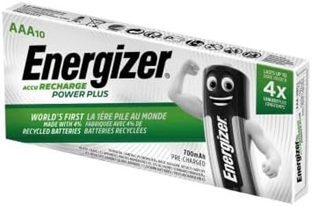 Rechargeable Battery LR3 (AAA) NiMH Energizer Power Plus HR03 E300626400 700 mAh 1.2 V 10 pc(s)