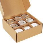 110 Sets 58mm / 2.28 inch (Approx. 2.25) Button Maker Supplies, Blank Pins Buttons Press for DIY Badge Maker Machine, Parts to Create Custom Pins