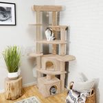 PURRWAYS cat Tree 92 NO (Beige)