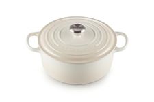 Le Creuset Enameled Cast Iron Signature Round Dutch Oven, 5.5 qt., Meringue