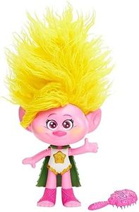 Mattel DreamWorks Trolls Band Together Toys, Rainbow HairTunes Viva Doll with Lights, Music & Sound, Inspired by the Movie