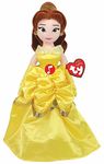TY Belle Disney Princess from Beauty and the Beast | 15-Inch Licensed Plush Dolls | Collectible Soft Princess Toys & Gifts