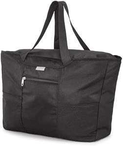 Samsonite 107101-1041 Foldaway Packable Tote Sling Bag, Black, One Size