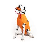 MPS Medical Pet Shirt Dog, Surgery Recovery Suit, Orange, Medium +