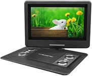 Trexonic 12.5 Inch Portable TV+DVD 