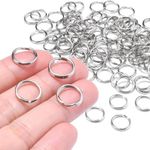 100PCS 1/2" Small Split Ring for Ke