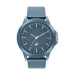 Fastrack Analog Blue Dial Unisex-Adult Silicone Blue Strap Watch-38024PP69W