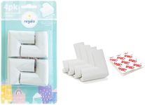 Home Safety Corner Cushion Large 4pk, Award-Winning Brand, Childproofing Essential, Gray