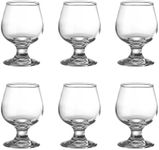 binsakao 5 oz Shot Glasses Set of 6, Small Brandy Snifters, Cognac Glasses, Port Glasses, Tequila Glasses (150ml)