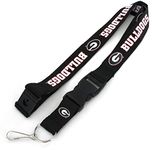 NCAA Georgia Bulldogs Team Lanyard, Black