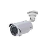 Toshiba IK-7200A Analog Bullet Camera, 480 TV Lines, 3.7-10mm Lens, 12V DC, IP66 Built in IR LEDs