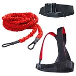 YNXing Load Strength Training Set Explosive Power Training Resistance Rope Enhance Strength Speed and Muscle … (2m Kit)