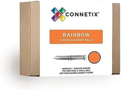 CONNETIX Rainbow Replacement Ball Pack, 12 Pieces